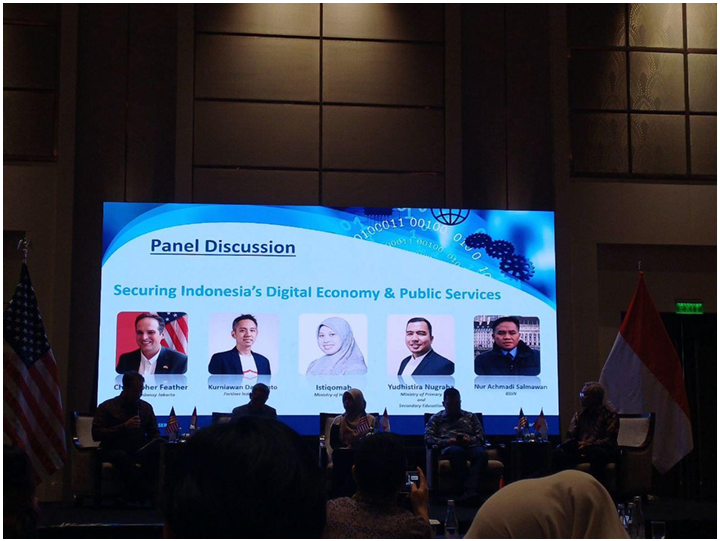 MK Hadiri Seminar Internasional "Cybersecurity for Indonesia's Public Sector"